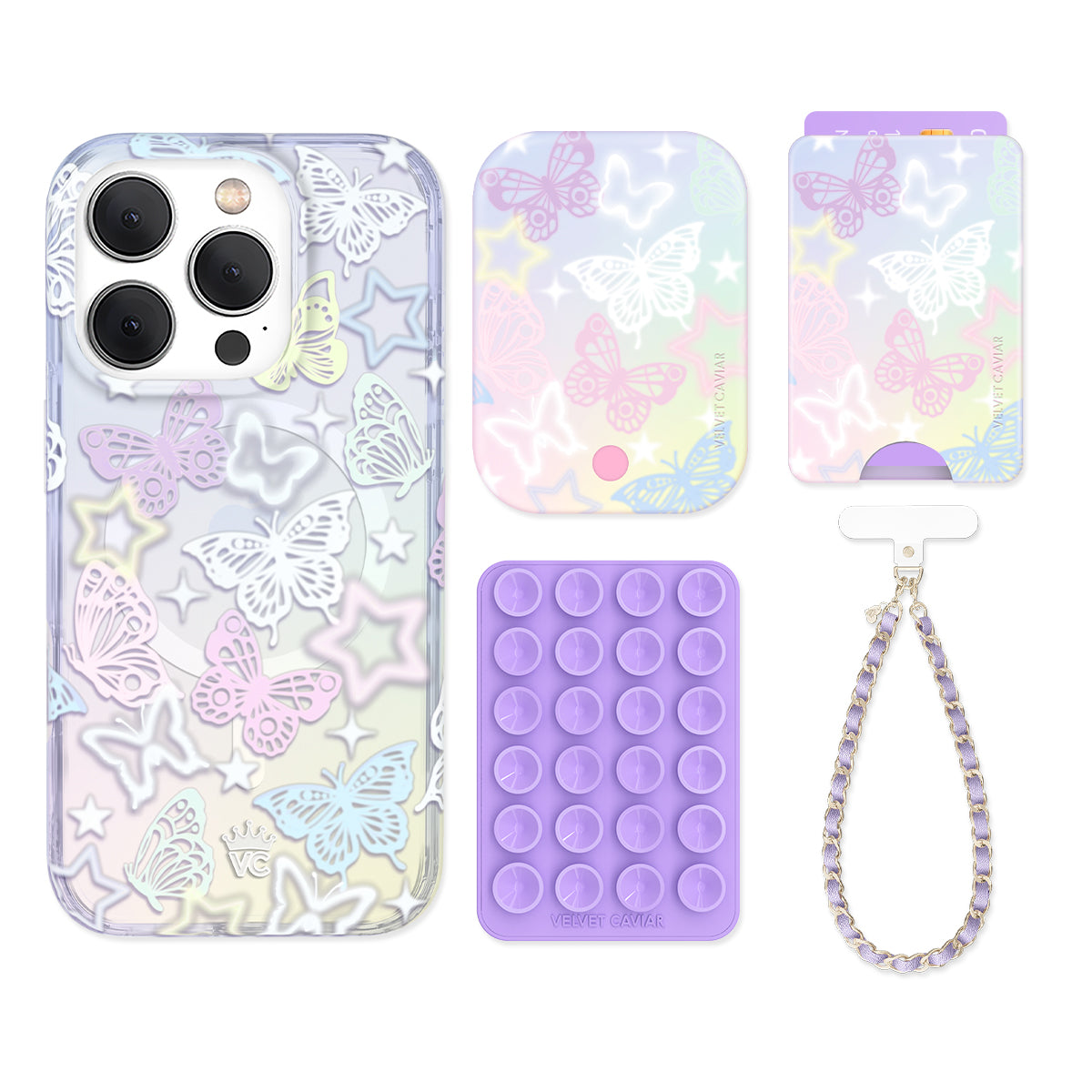 Butterfly Fantasy iPhone Bundle Set - Wallet