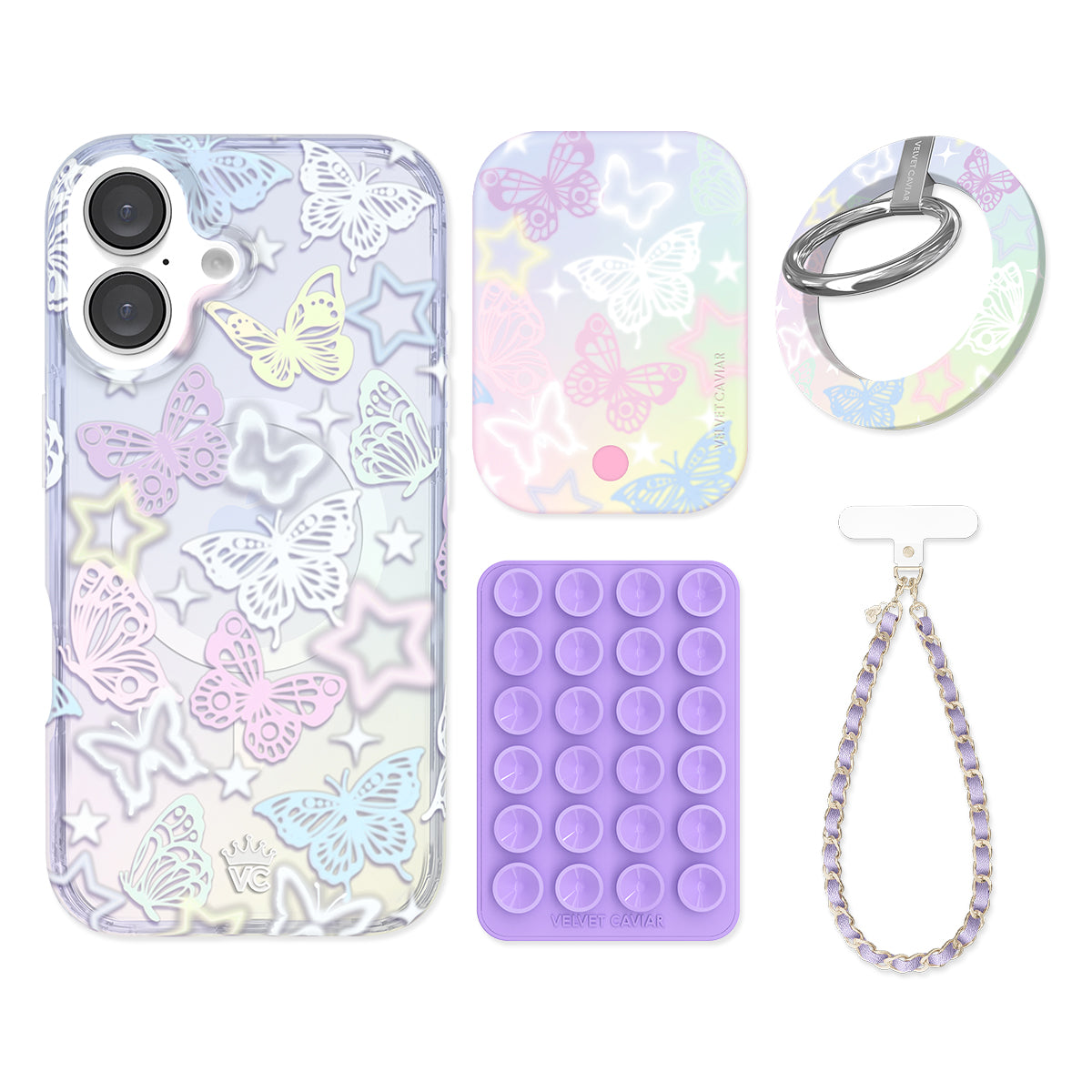 Butterfly Fantasy iPhone Bundle Set - Grip