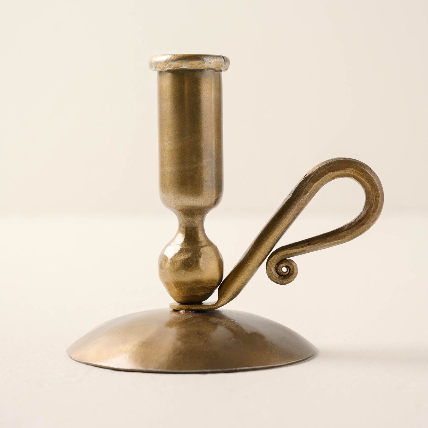 Brass Wright Taper Holder
