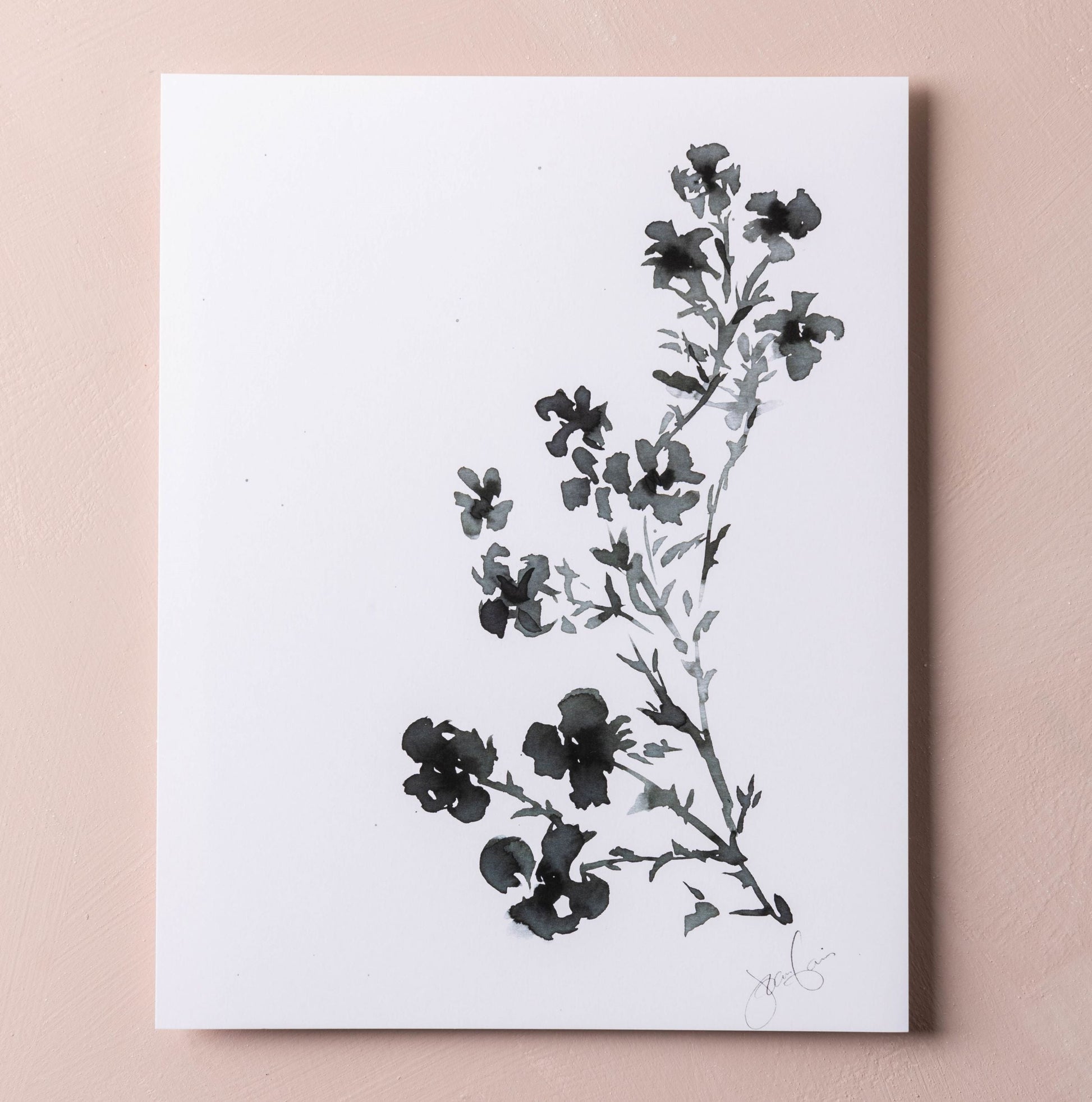 Botanical Watercolor Print