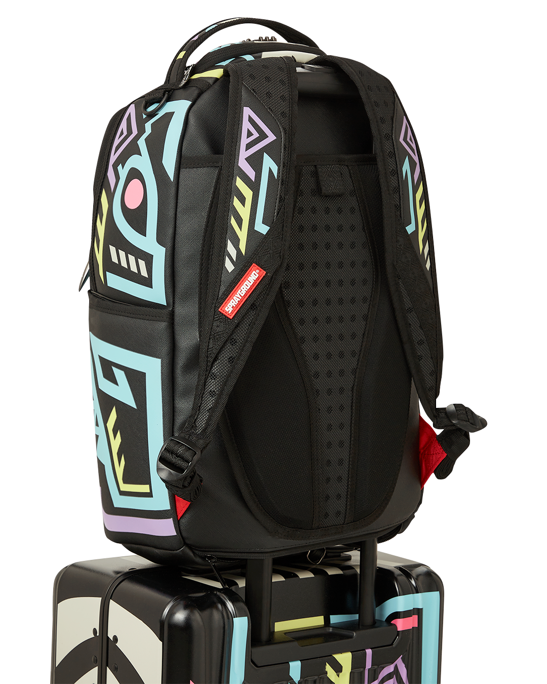 A.I. PATH TO THE FUTURE III HARDSHELL CARRY-ON LUGGAGE - SANDFLOWER COLLAB