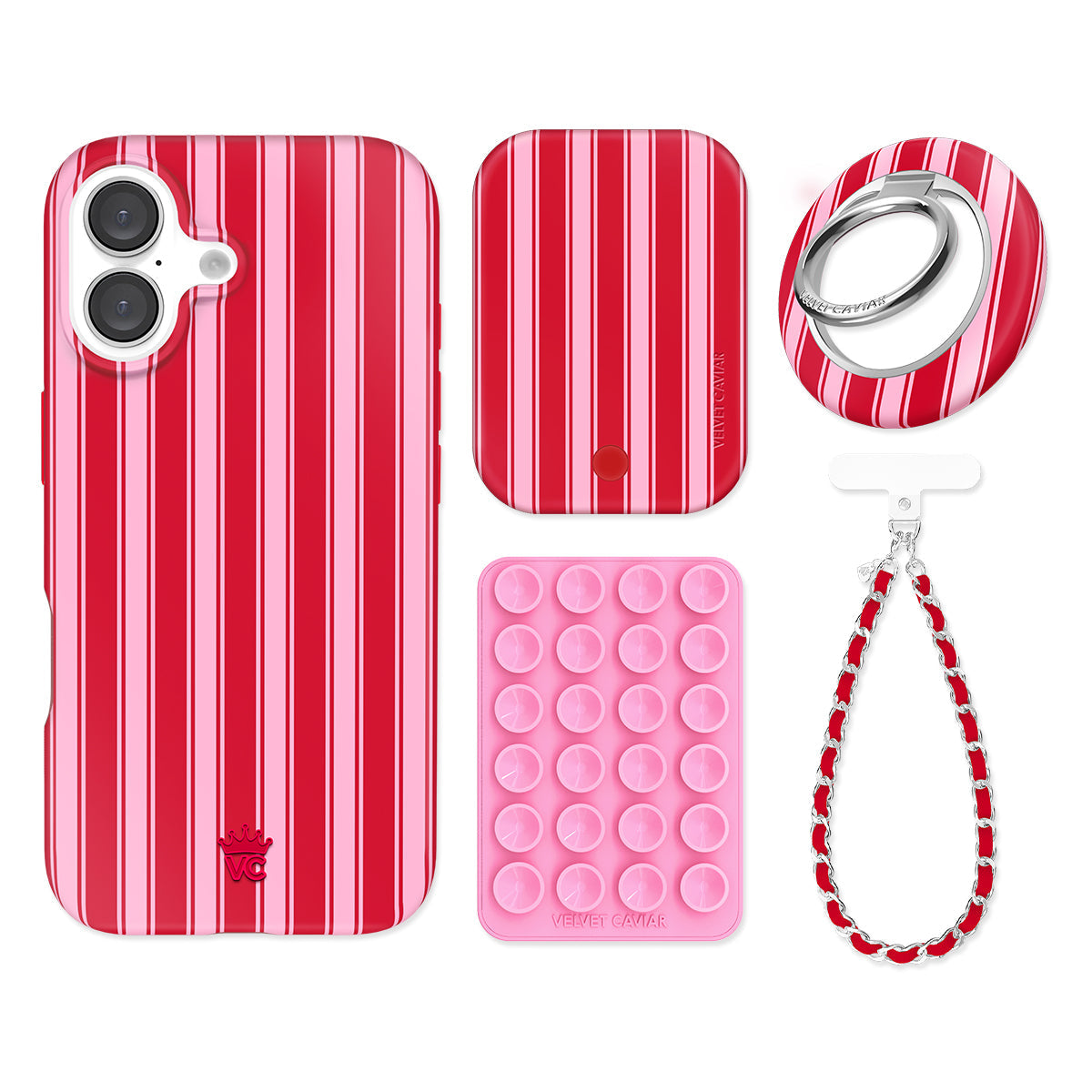 Candy Stripes iPhone Bundle Set