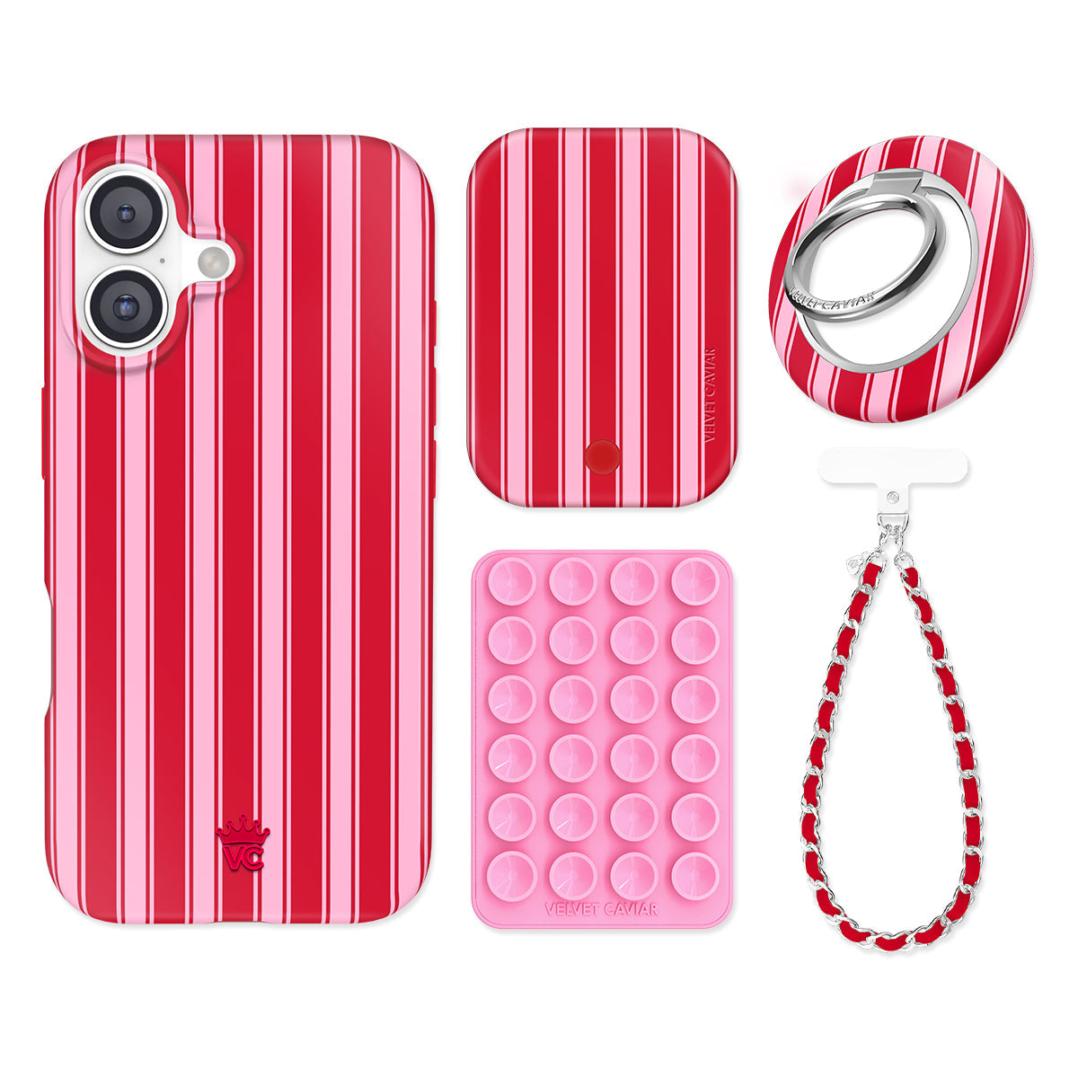 Candy Stripes iPhone Bundle Set
