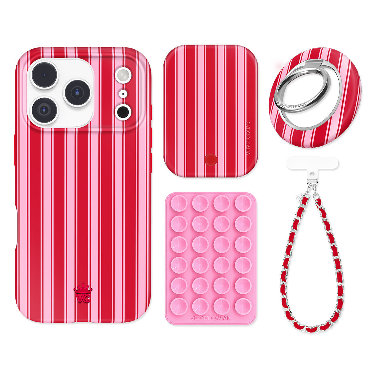 Candy Stripes iPhone Bundle Set