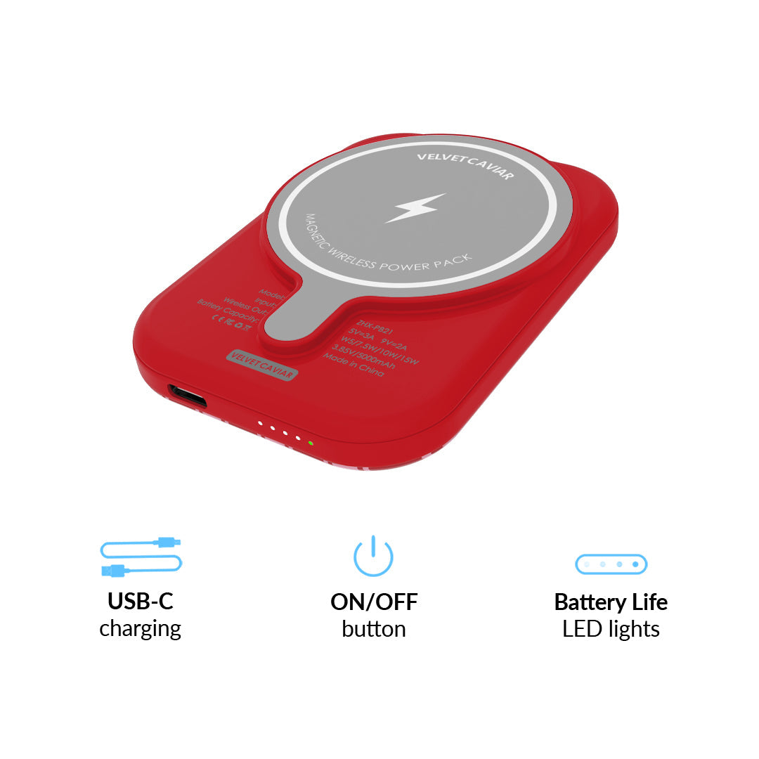 Candy Stripes MagSafe Battery Power Pack