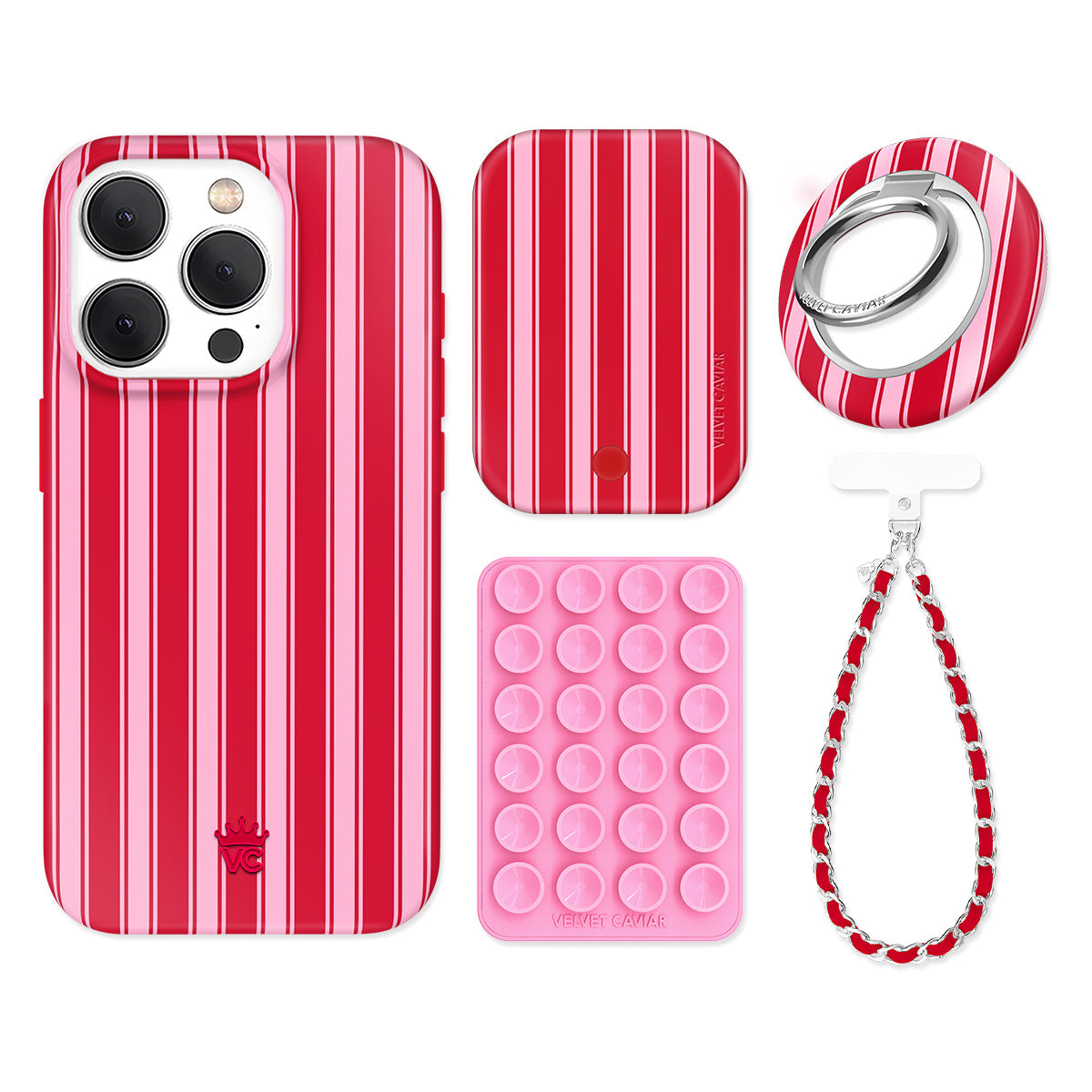 Candy Stripes iPhone Bundle Set