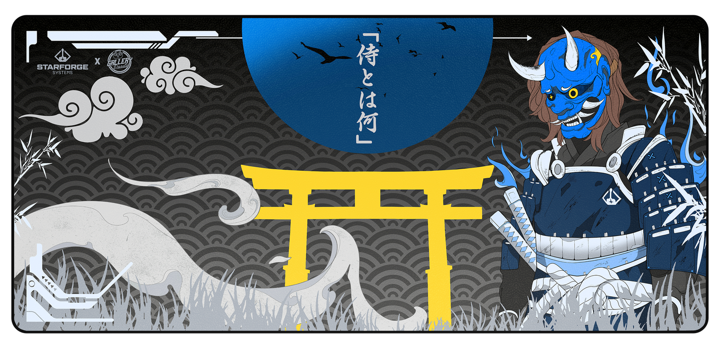 Azure Oni - Desk Mat