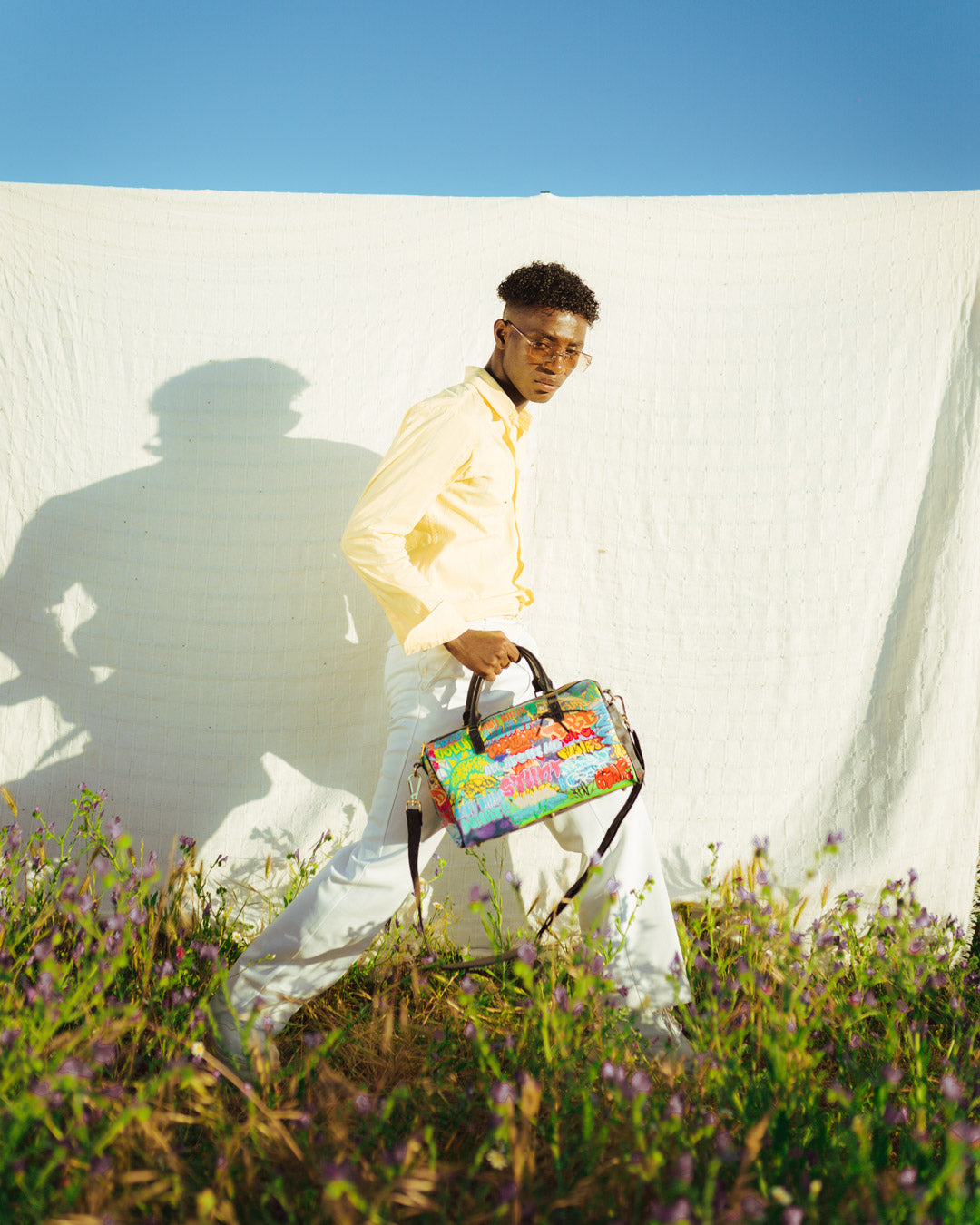 ASTROMANE SHARKS IN SPACE MINI DUFFLE