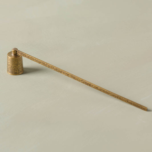 Antique Brass Candle Snuffer