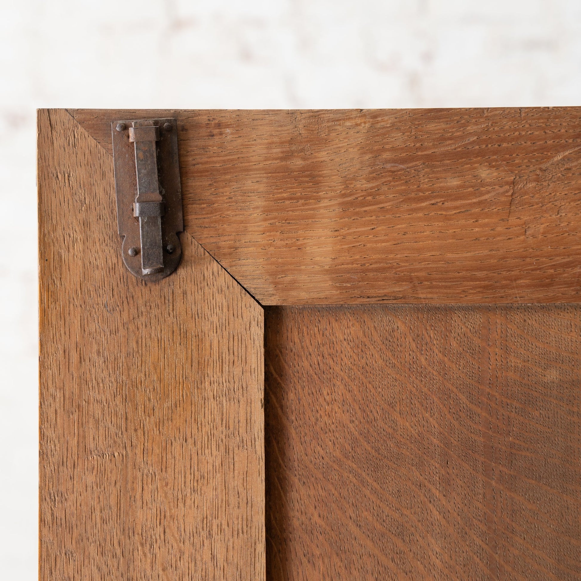 Antique Solid Wood Armoire from the Netherlands