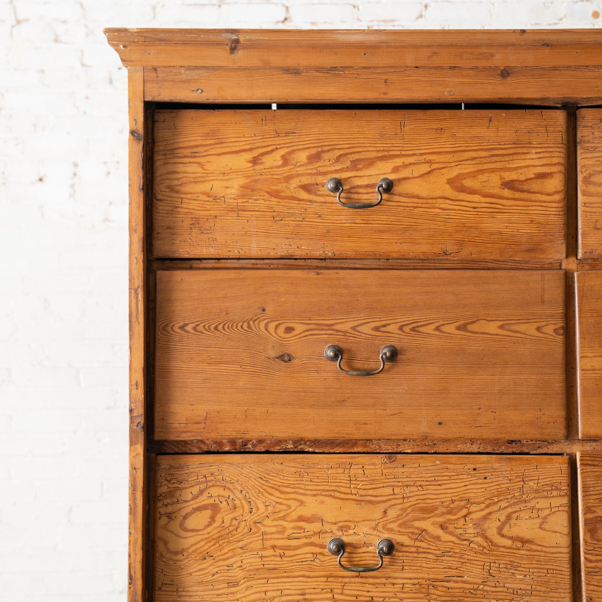 Vintage Large Twelve Drawer Chest of Drawers