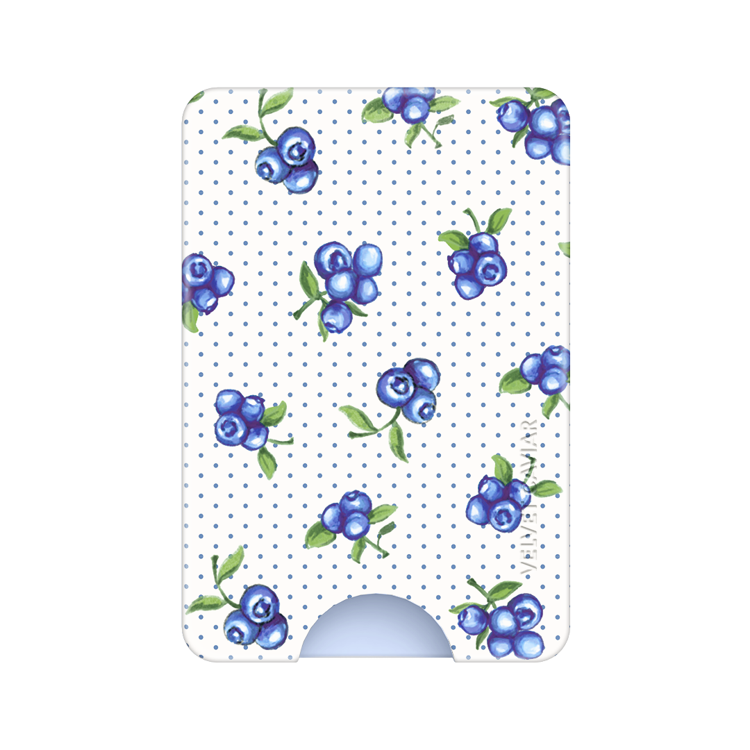 Blueberry Baby MagSafe Wallet