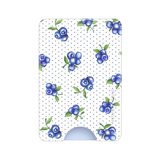 Blueberry Baby MagSafe Wallet