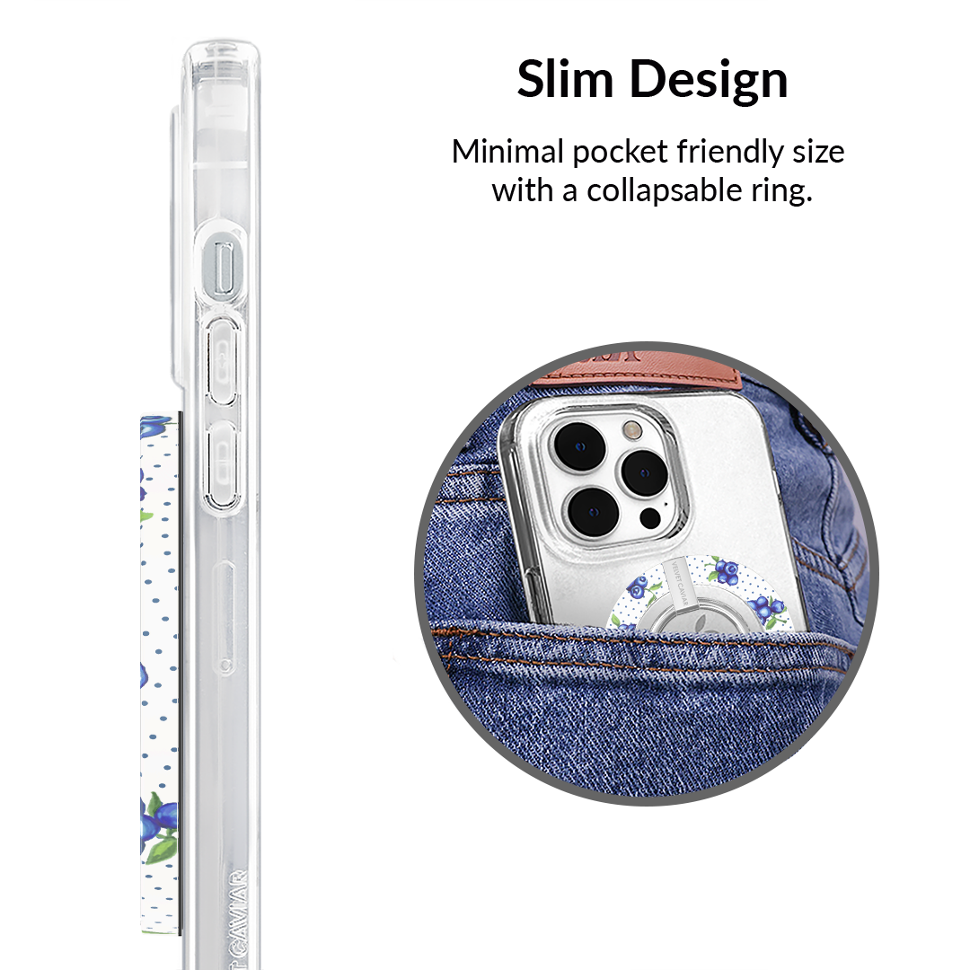 Blueberry Baby MagSafe Grip Ring