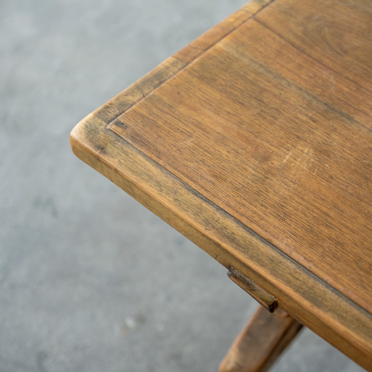 Antique Solid Oak Spanish Colonial Table