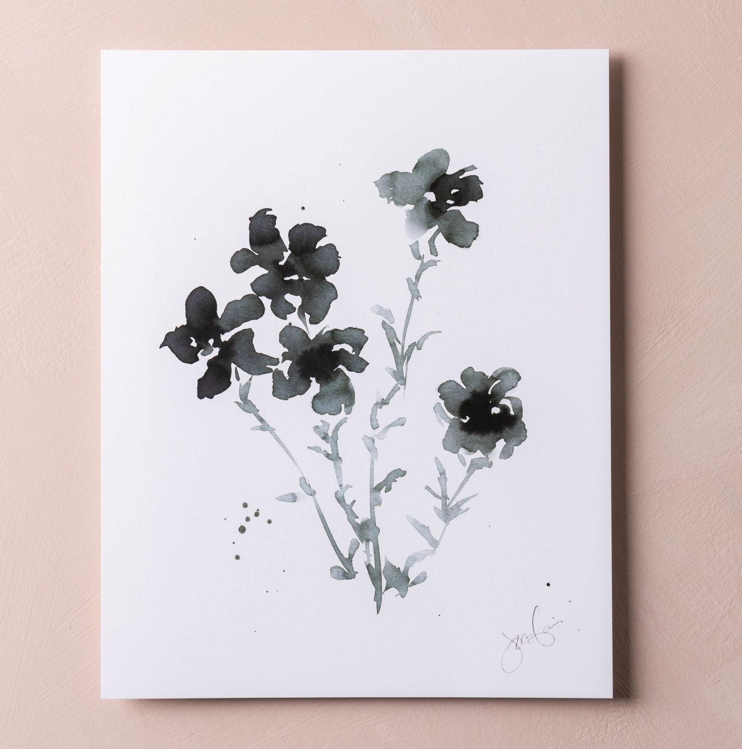 Botanical Watercolor Print
