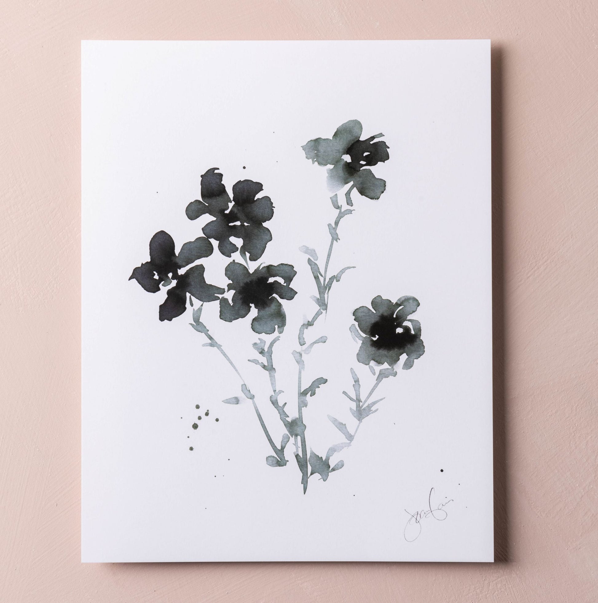 Botanical Watercolor Print