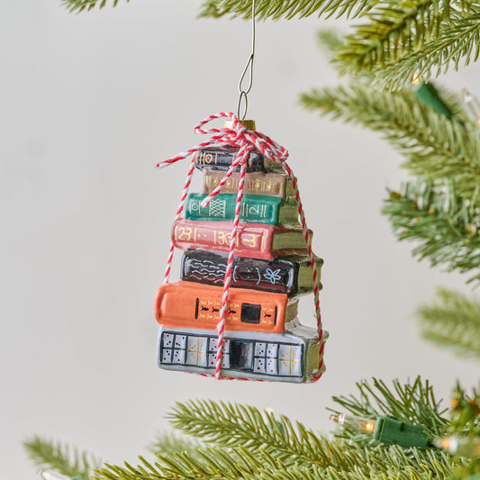 Bookstack Ornament