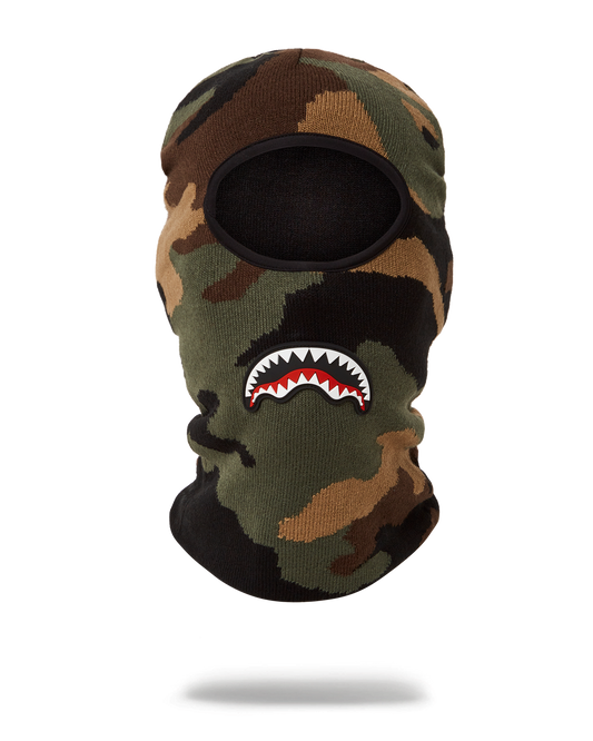 CAMO SHARK SKI MASK