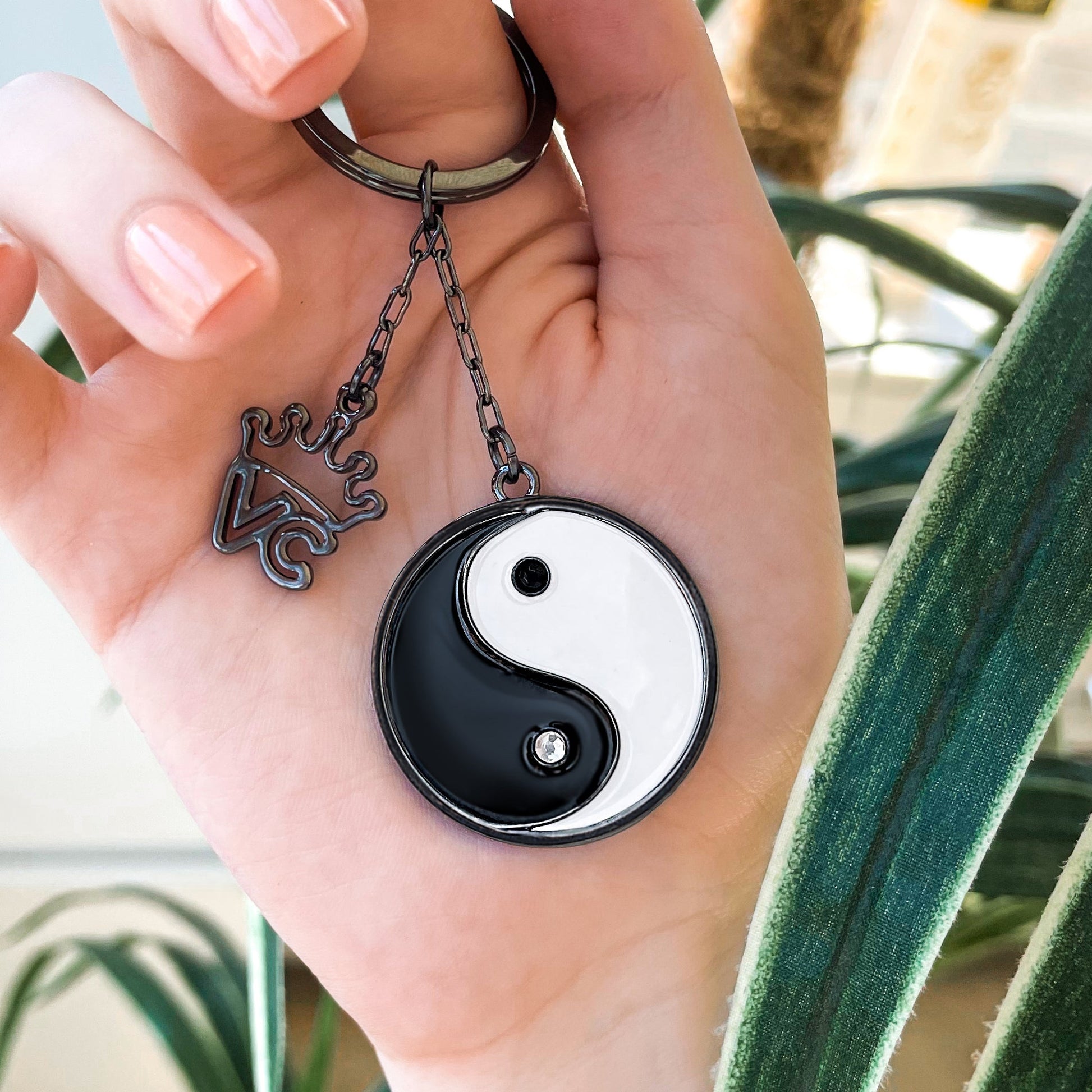 Yin Yang Keychain