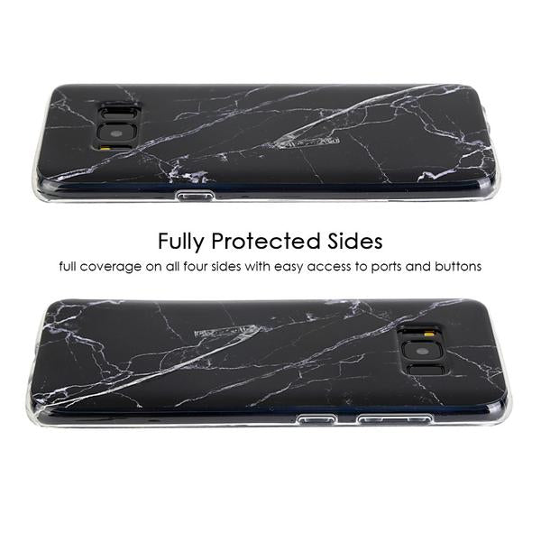 Black Marble Samsung Case
