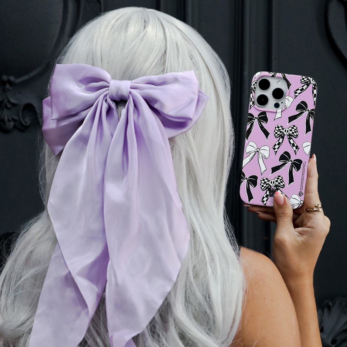 Beetlejuice Bows iPhone Case