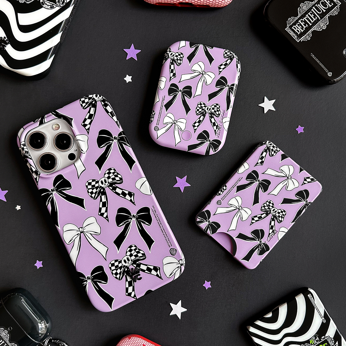 Beetlejuice Bows MagSafe Battery Power Pack