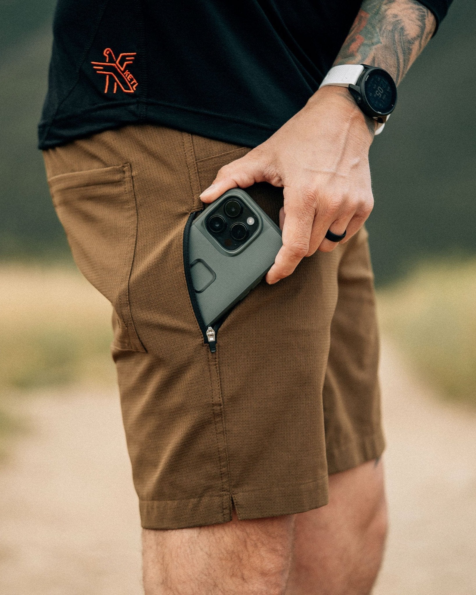 Vent Lightweight Active Shorts 7"