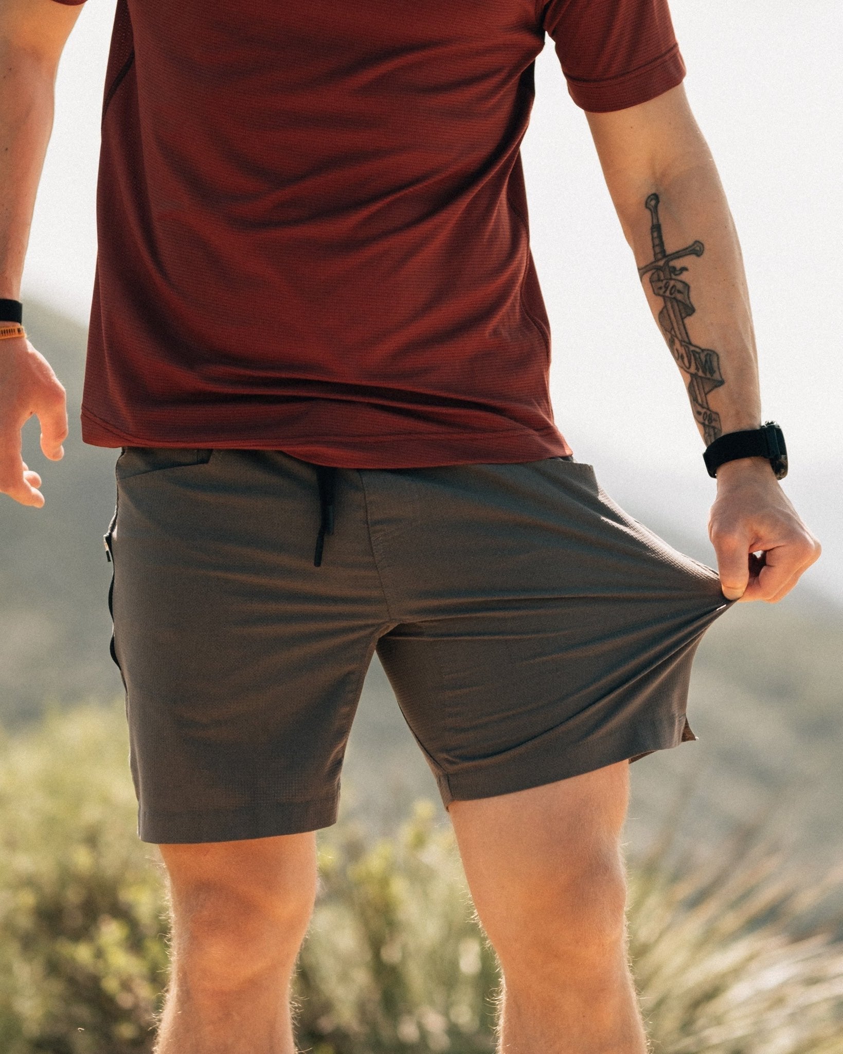Vent Lightweight Active Shorts 7"