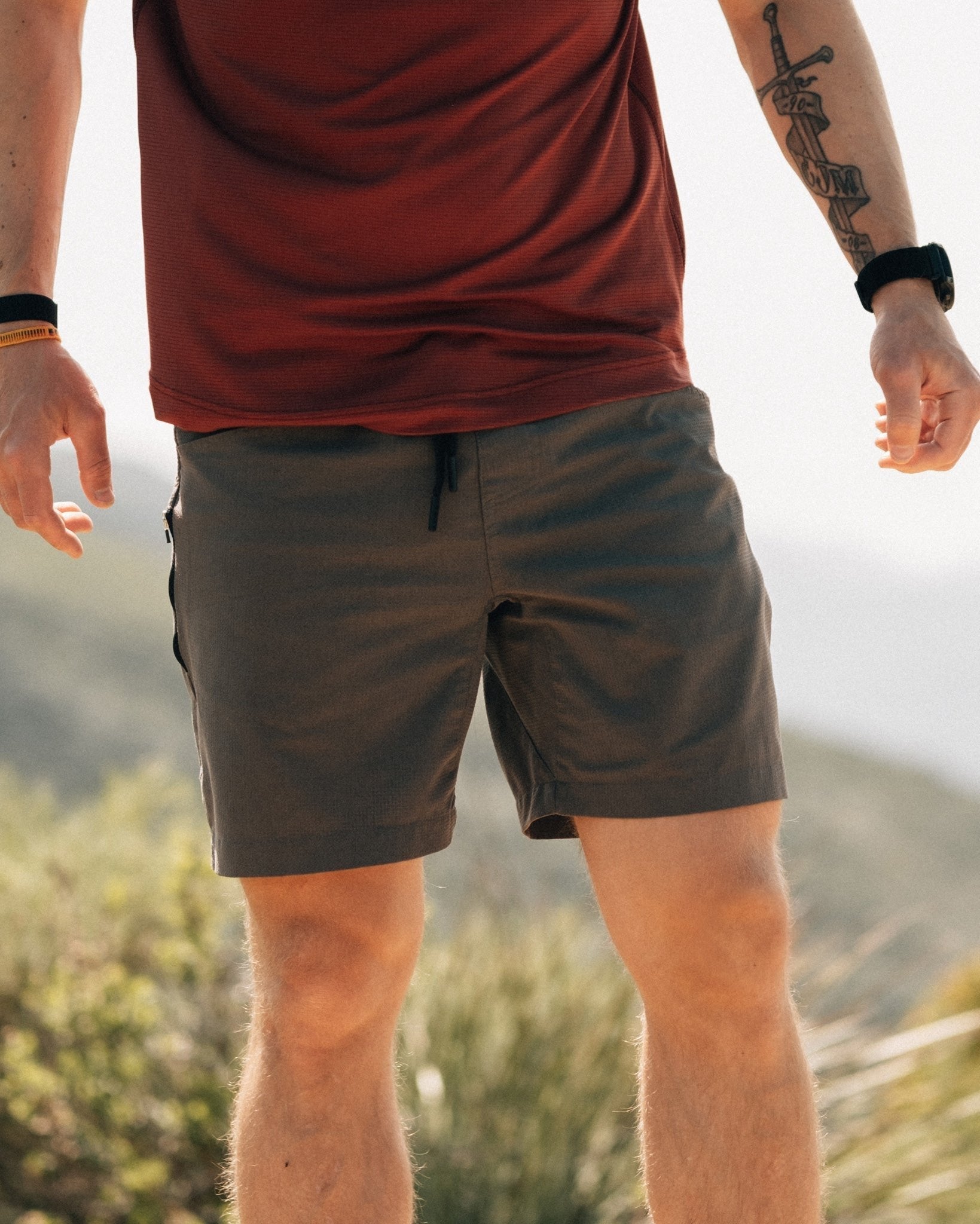 Vent Lightweight Active Shorts 7"