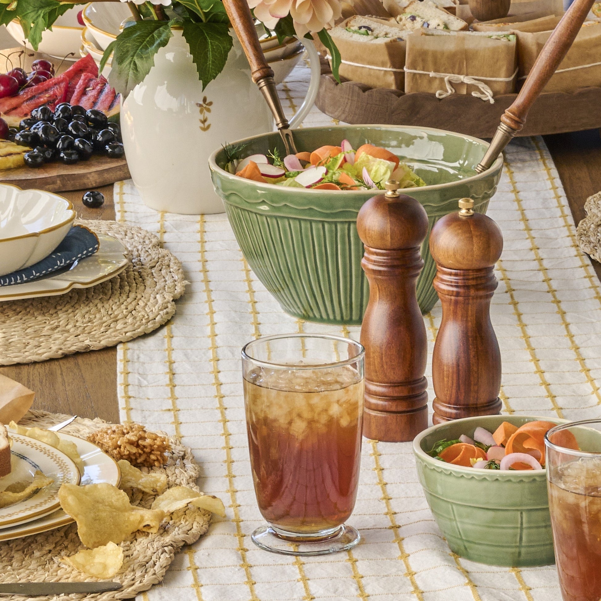 Wood Salt & Pepper Grinder Set