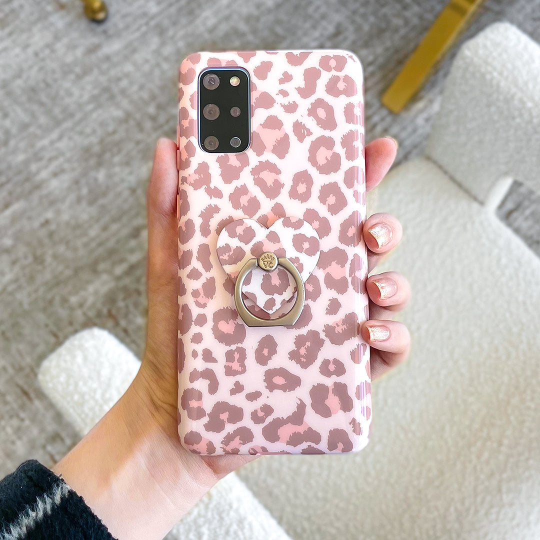 Blush Leopard Samsung Case