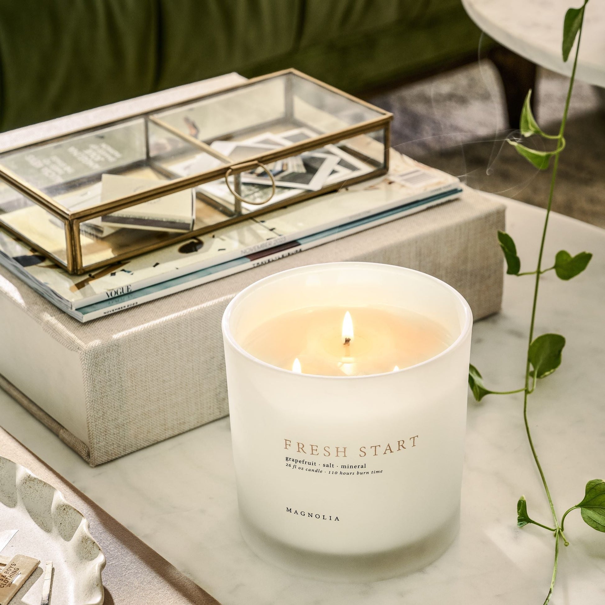 Antique Brass Keepsake Box