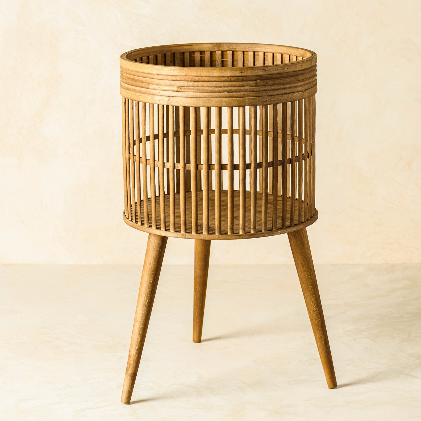 Aged Wood Plant Stand