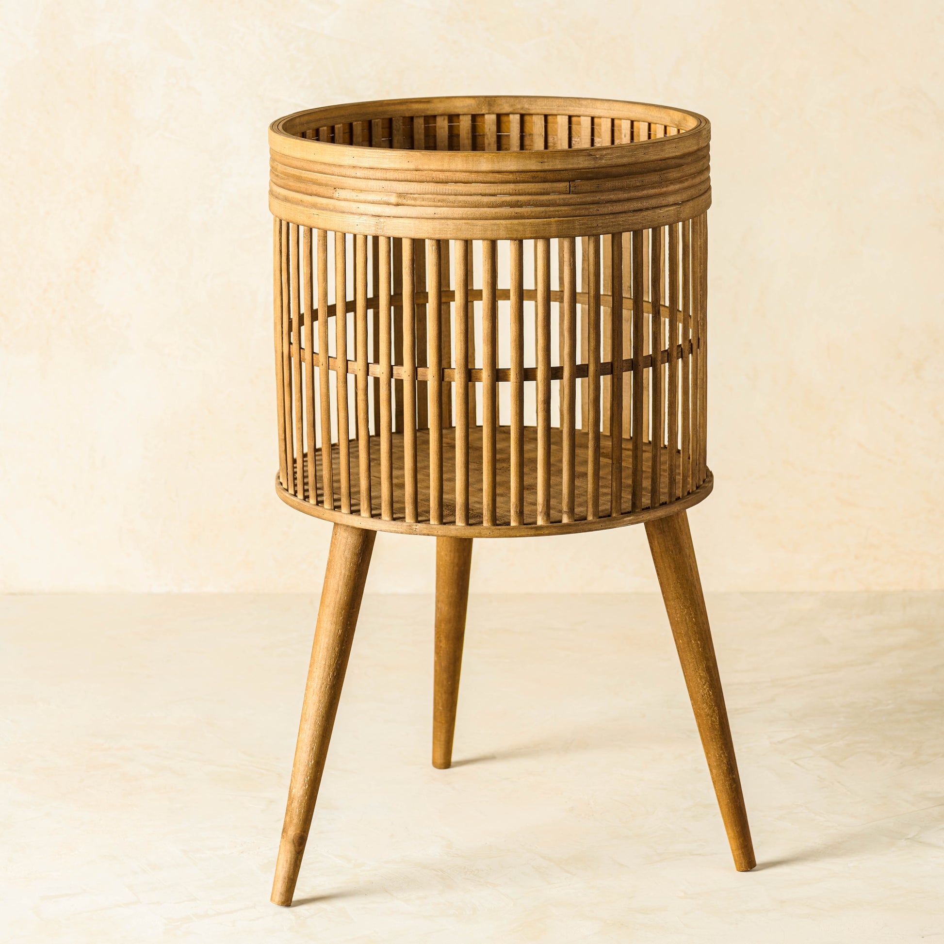 Aged Wood Plant Stand