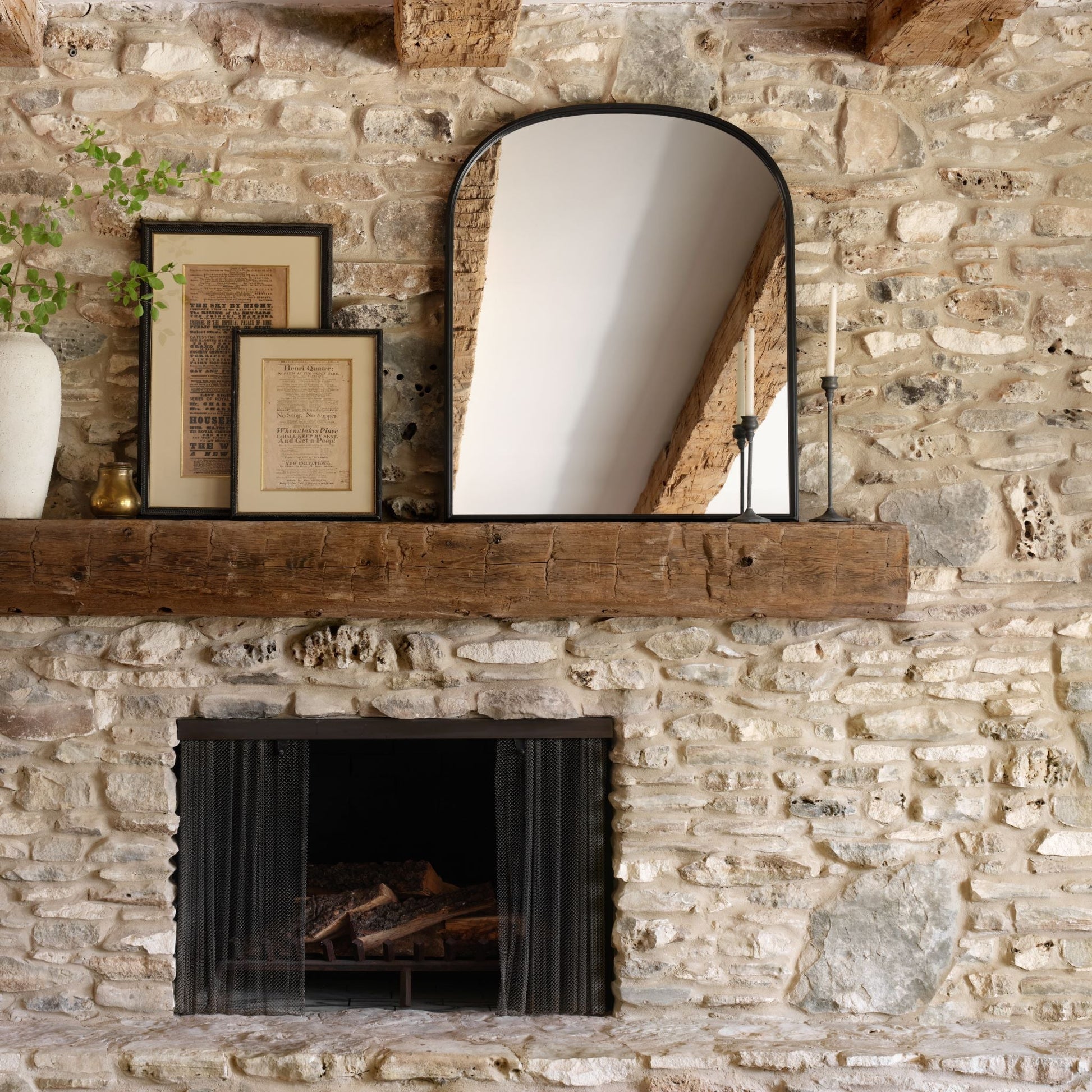 Archer Metal Framed Mirror