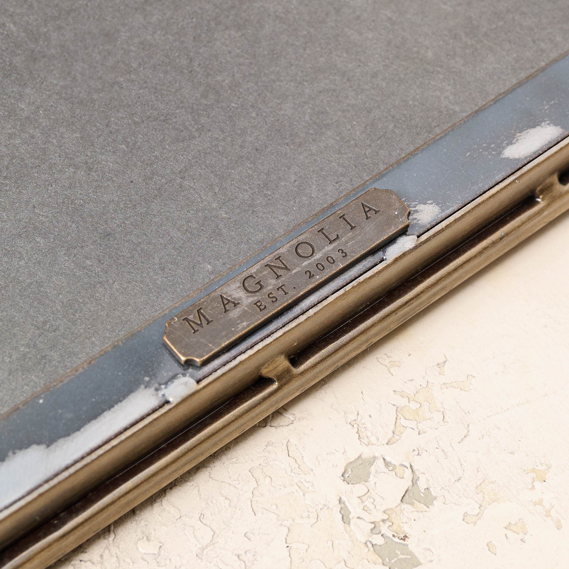 Archer Brass Metal Framed Mirror