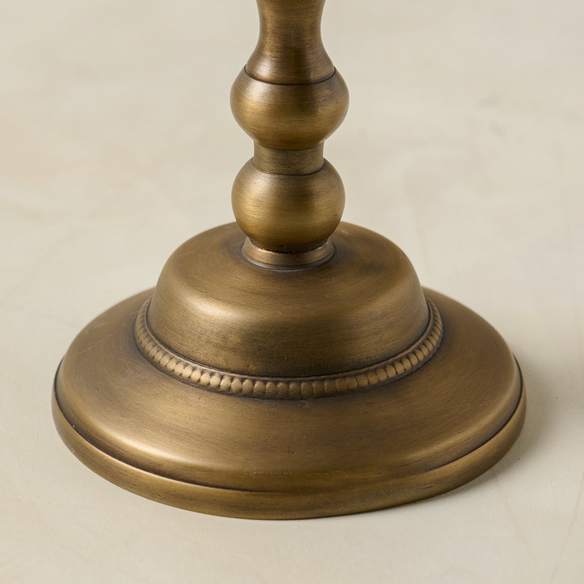 Anna Antique Brass Taper Holder