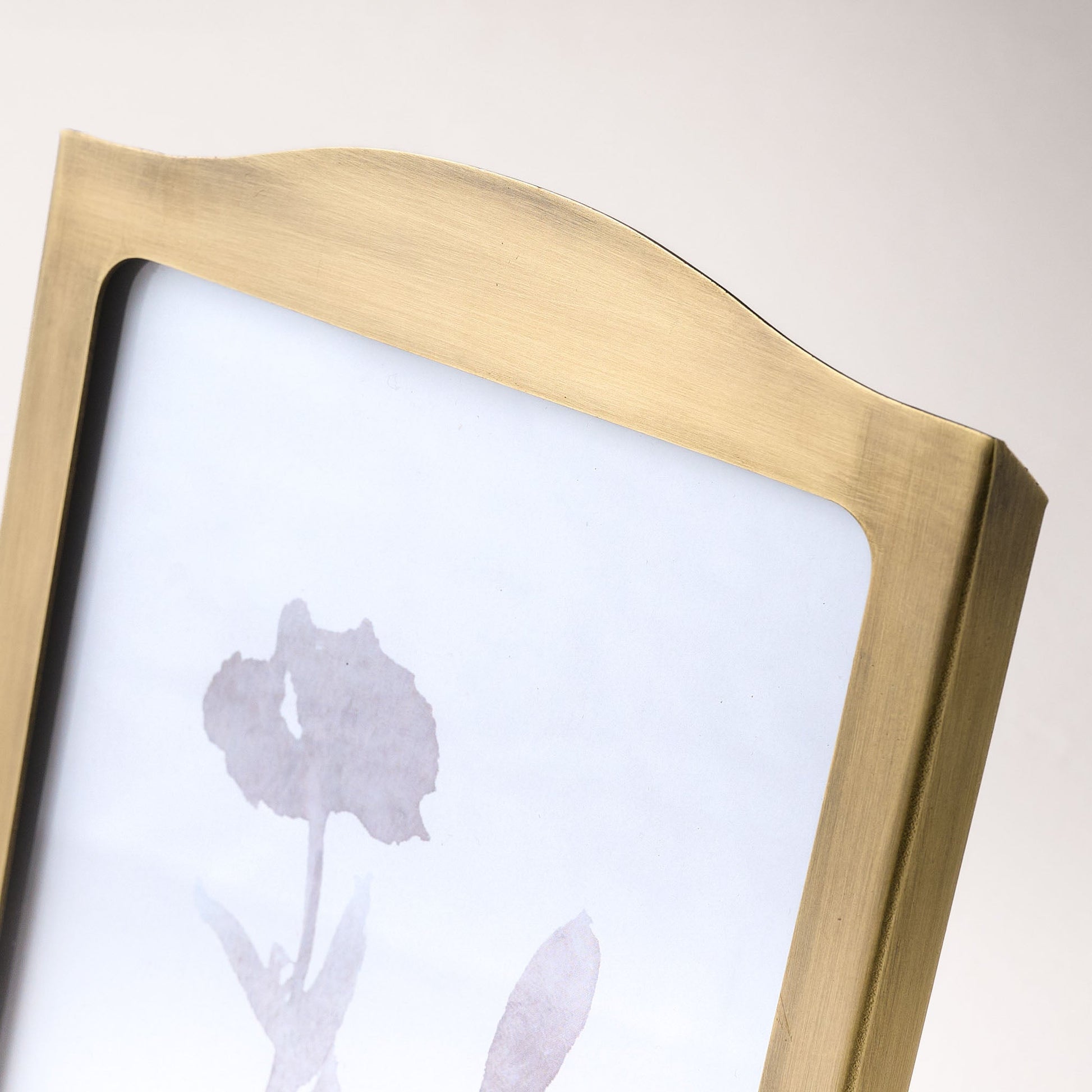 Beale Antique Brass Photo Frame