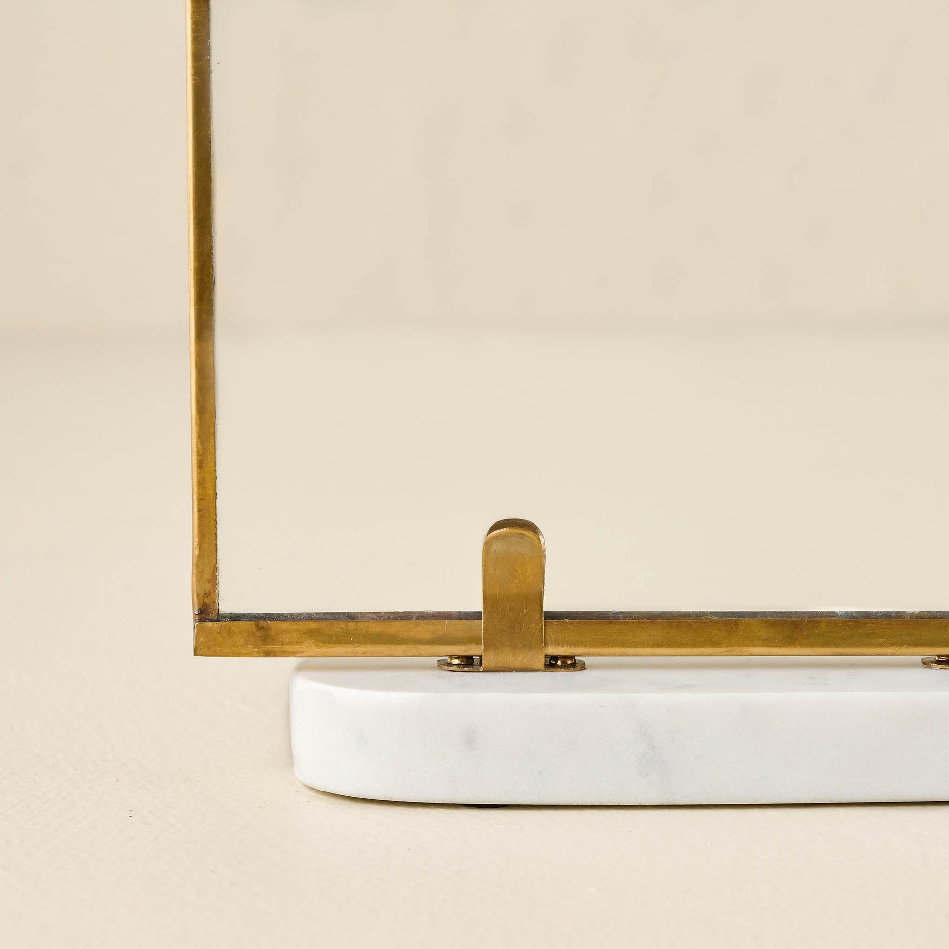 Antique Brass Bracket Photo Frame