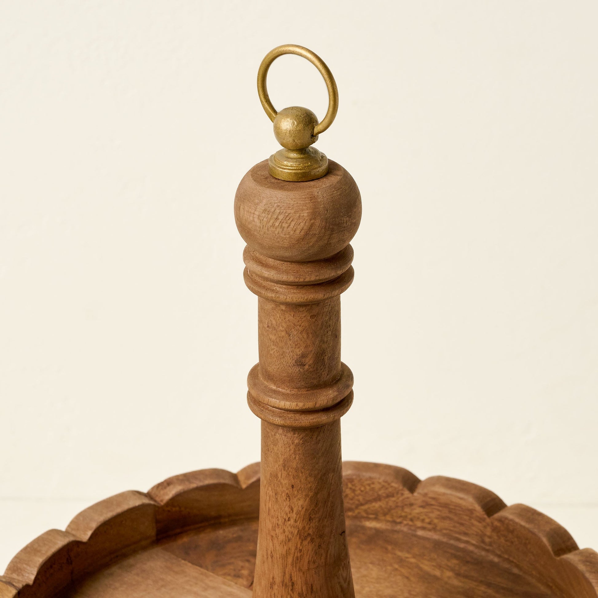 Antiqued Wood Tiered Riser