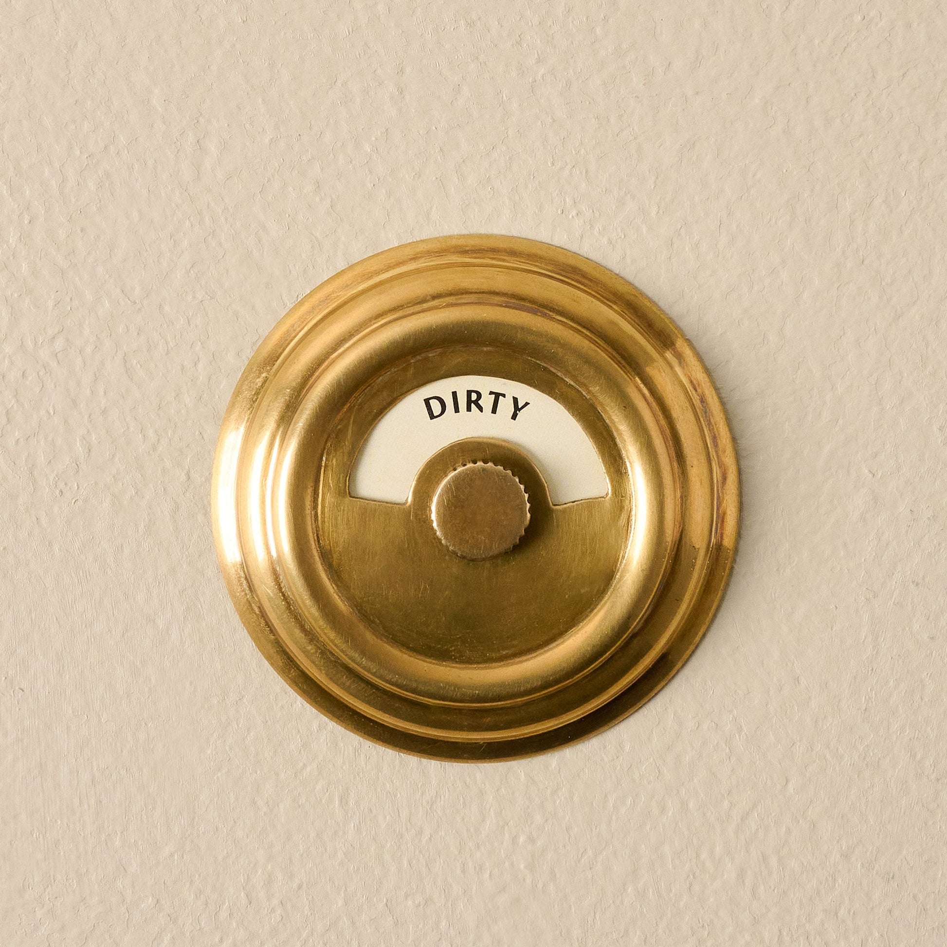 Antique Brass Dishwasher Marker