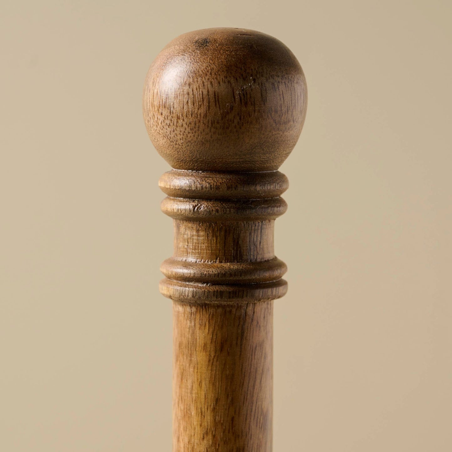 Antiqued Wood Paper Towel Holder