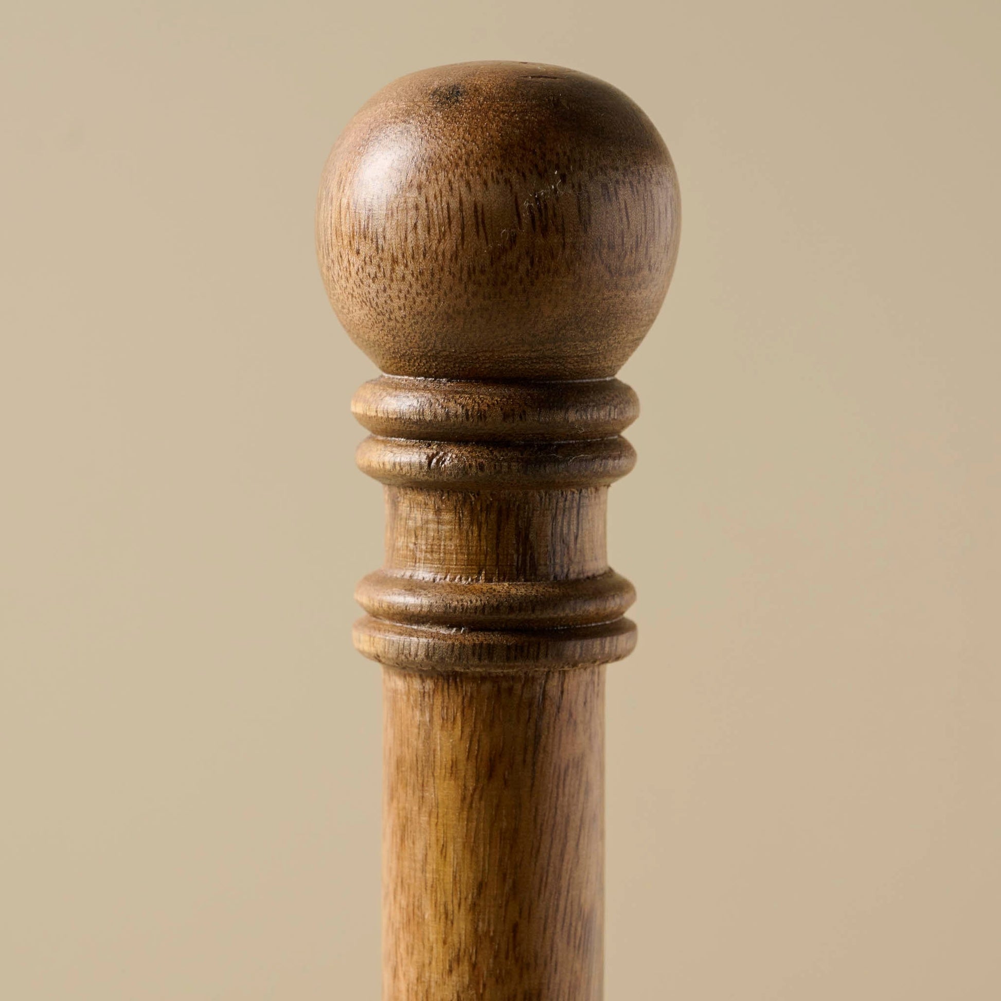 Antiqued Wood Paper Towel Holder