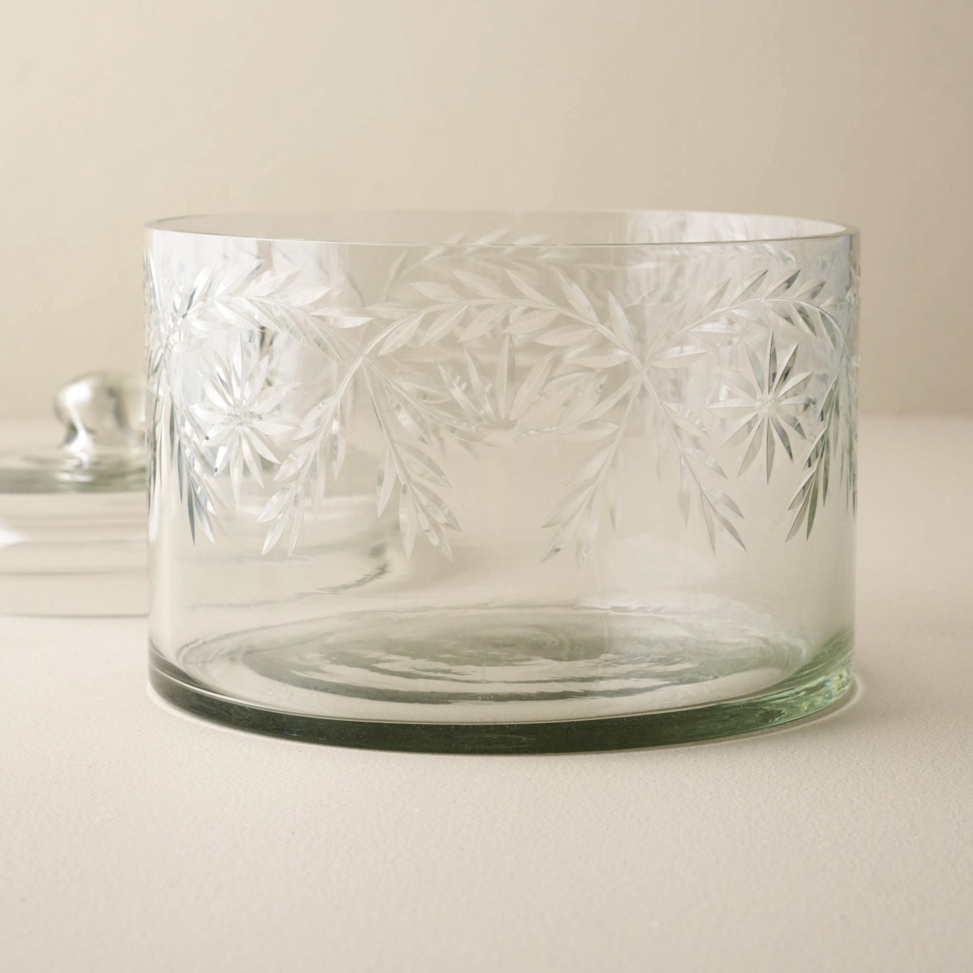 Vivian Cut Glass Canister