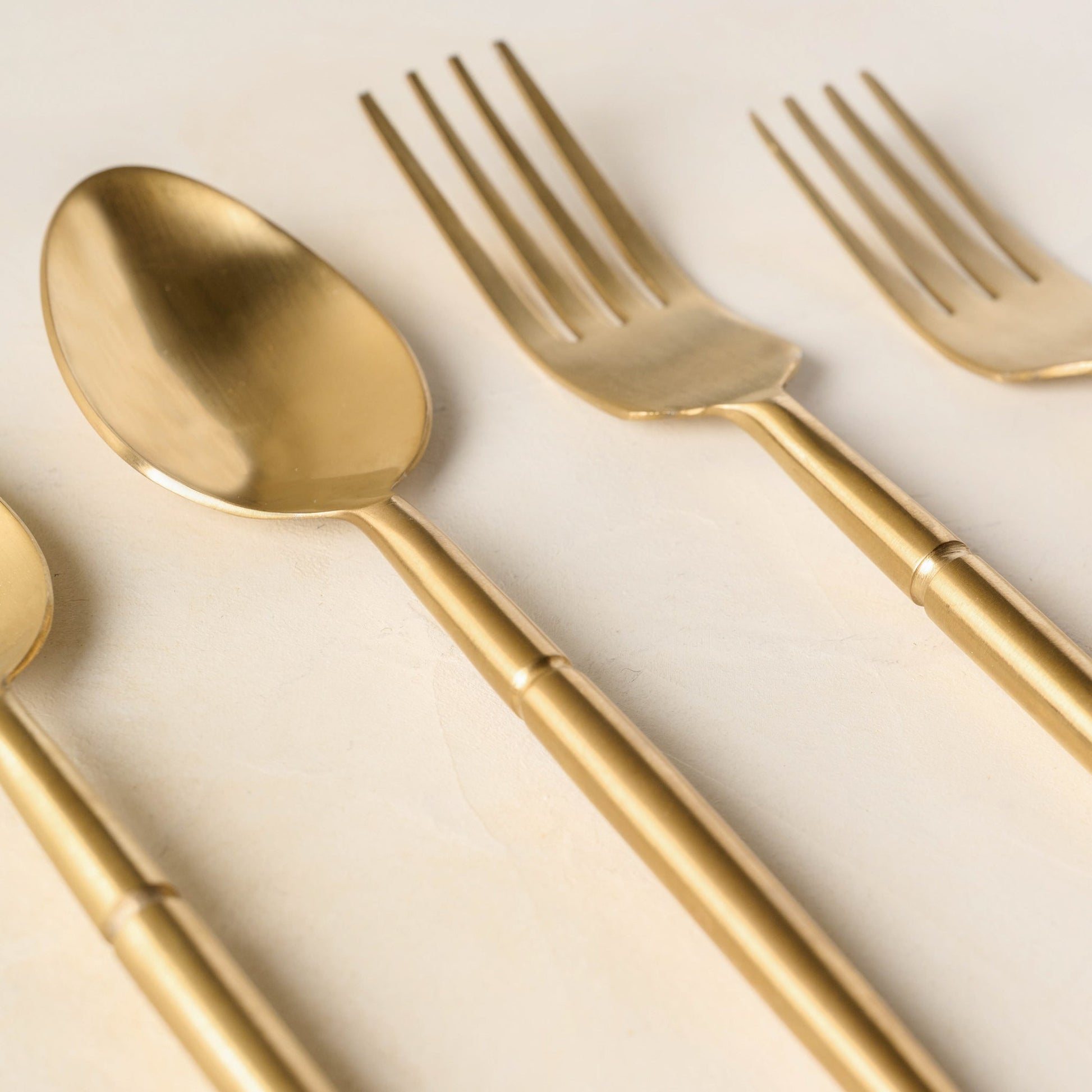 Antique Gold Flatware (Set of 5)