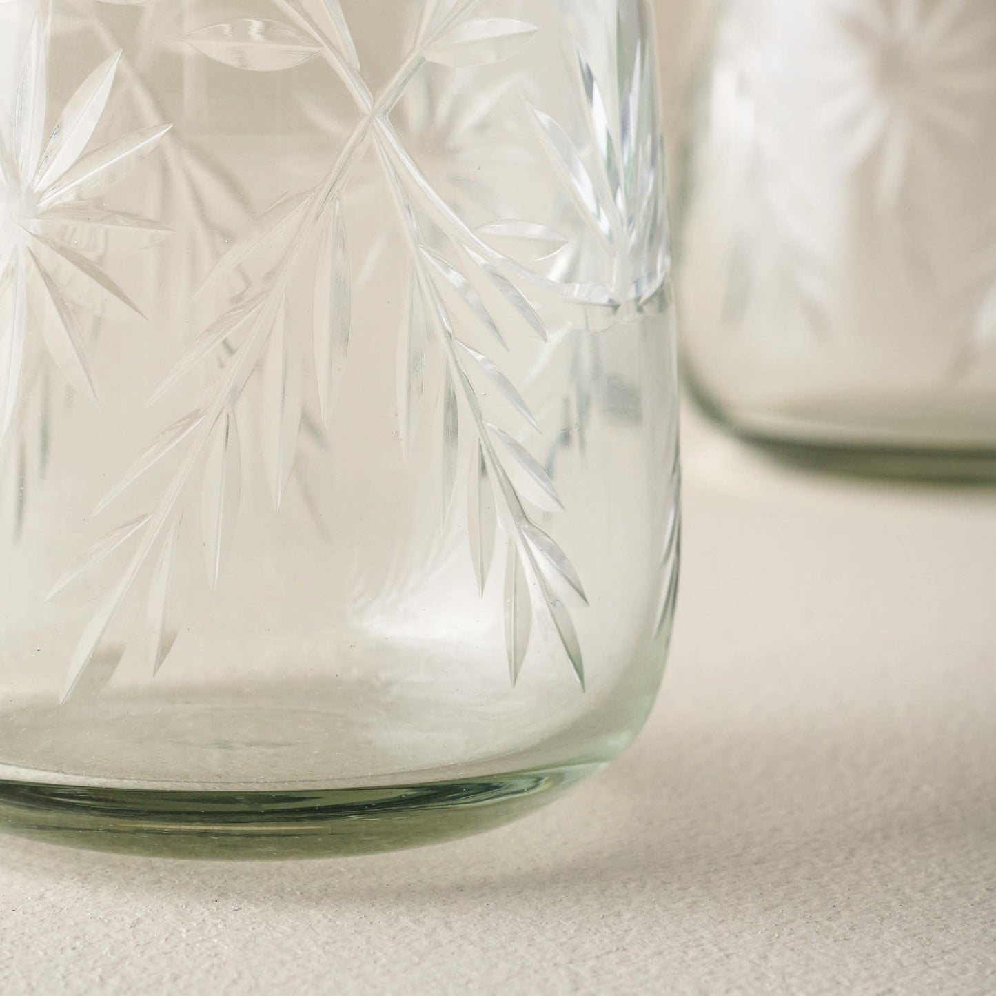 Vivian Cut Glass Stemless Glass