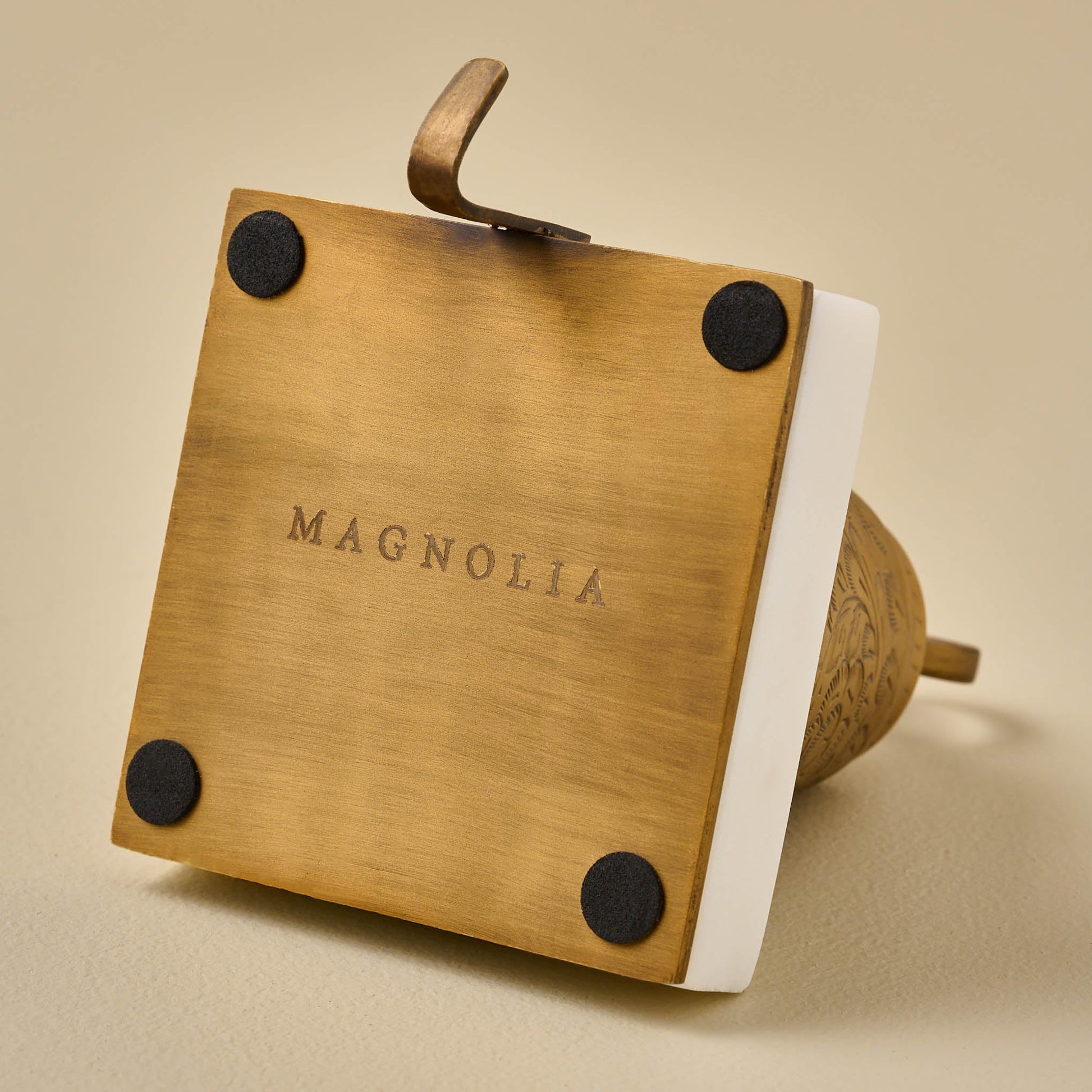 Antiqued Bell Stocking Holder