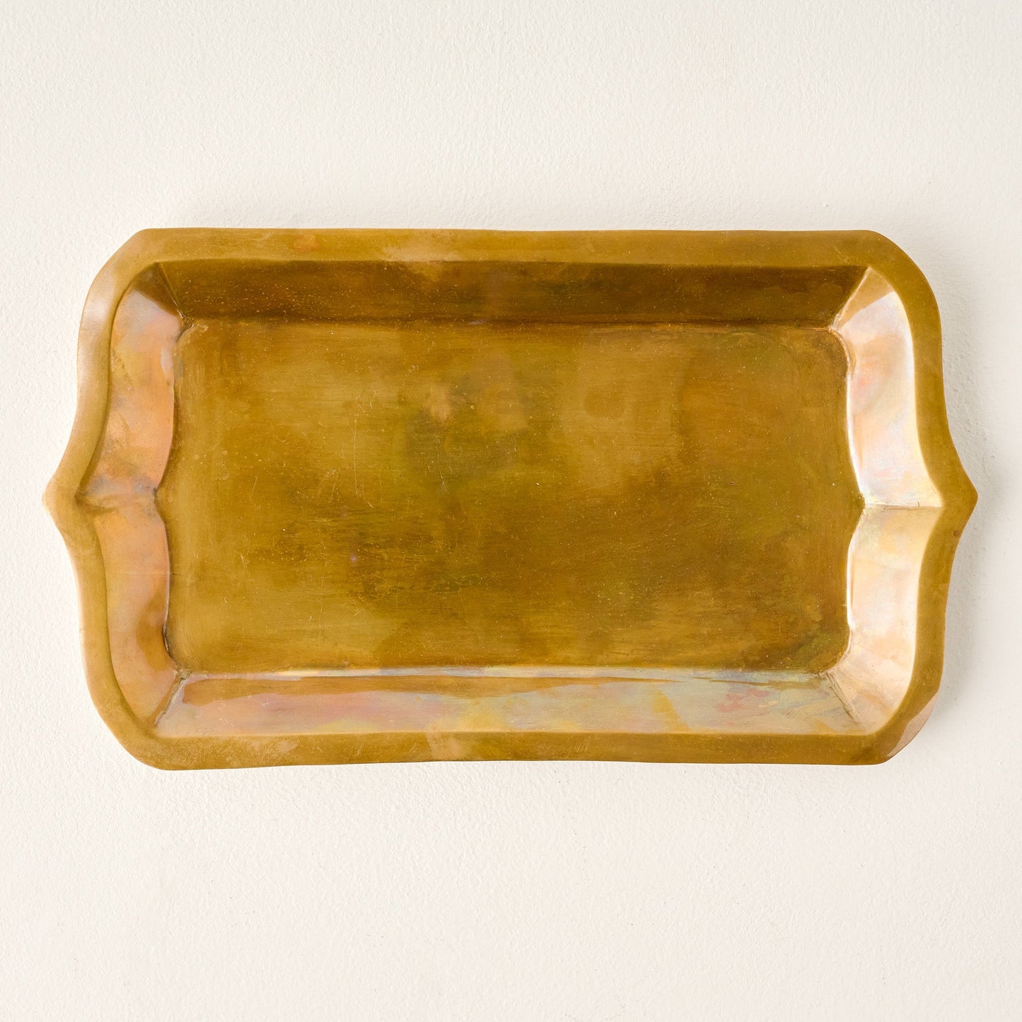 Brass Scallop Tray