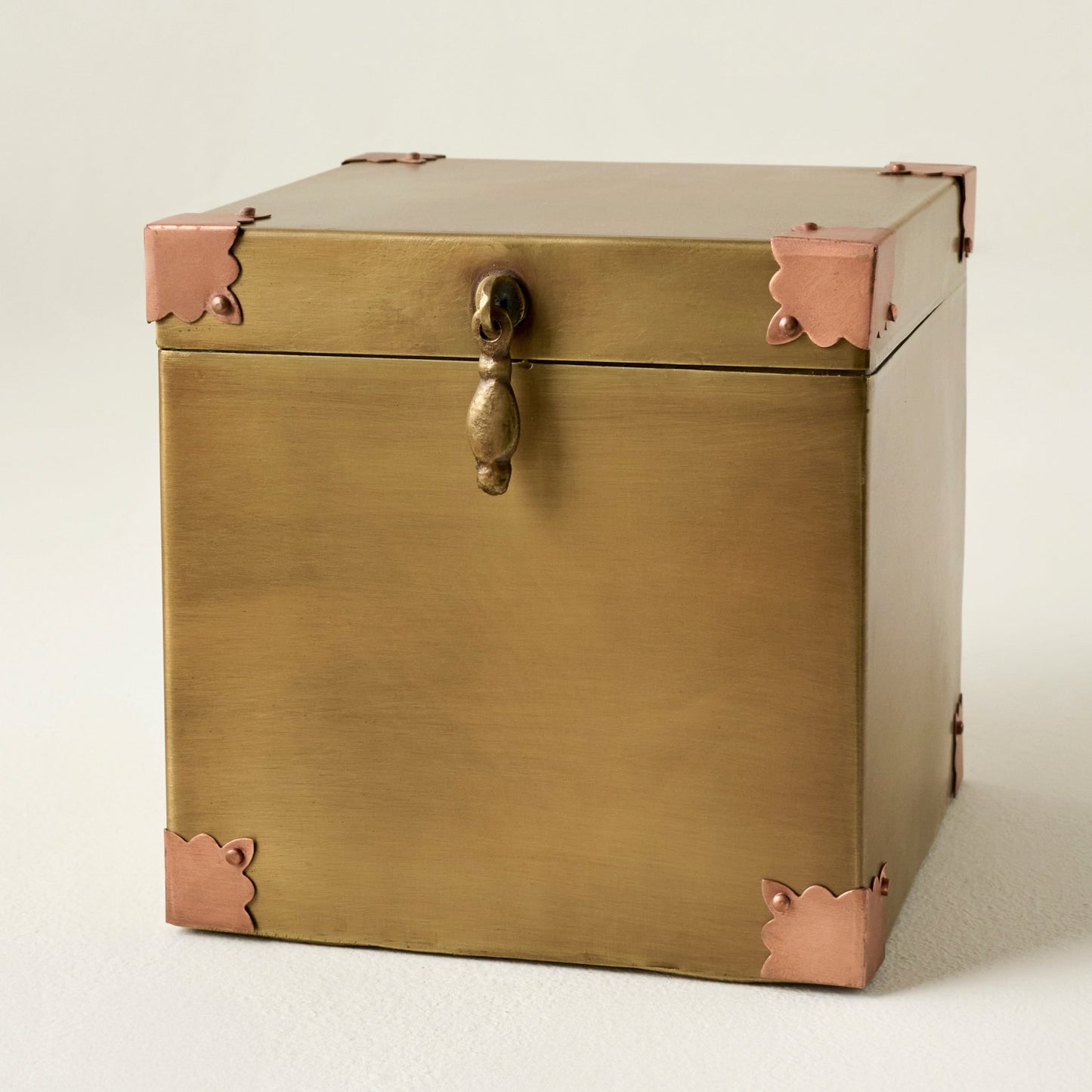Brass and Copper Decorative Box